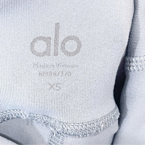 Alo Yoga High Waist Moto Leggings in Concrete Size XS - Picture 6 of 6